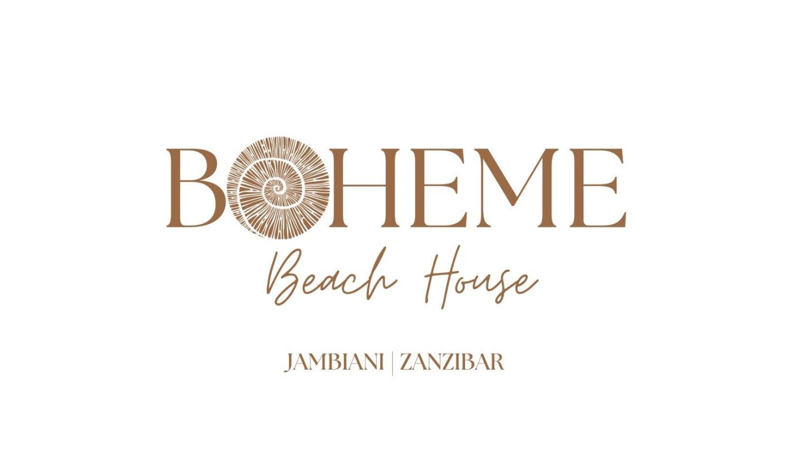 江比阿Boheme Zanzibar住宿加早餐旅馆 外观 照片