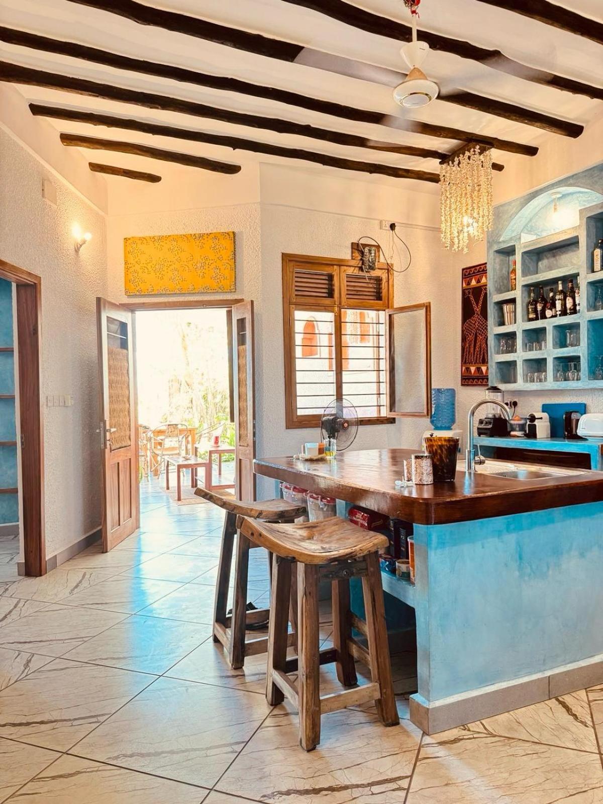 江比阿Boheme Zanzibar住宿加早餐旅馆 外观 照片
